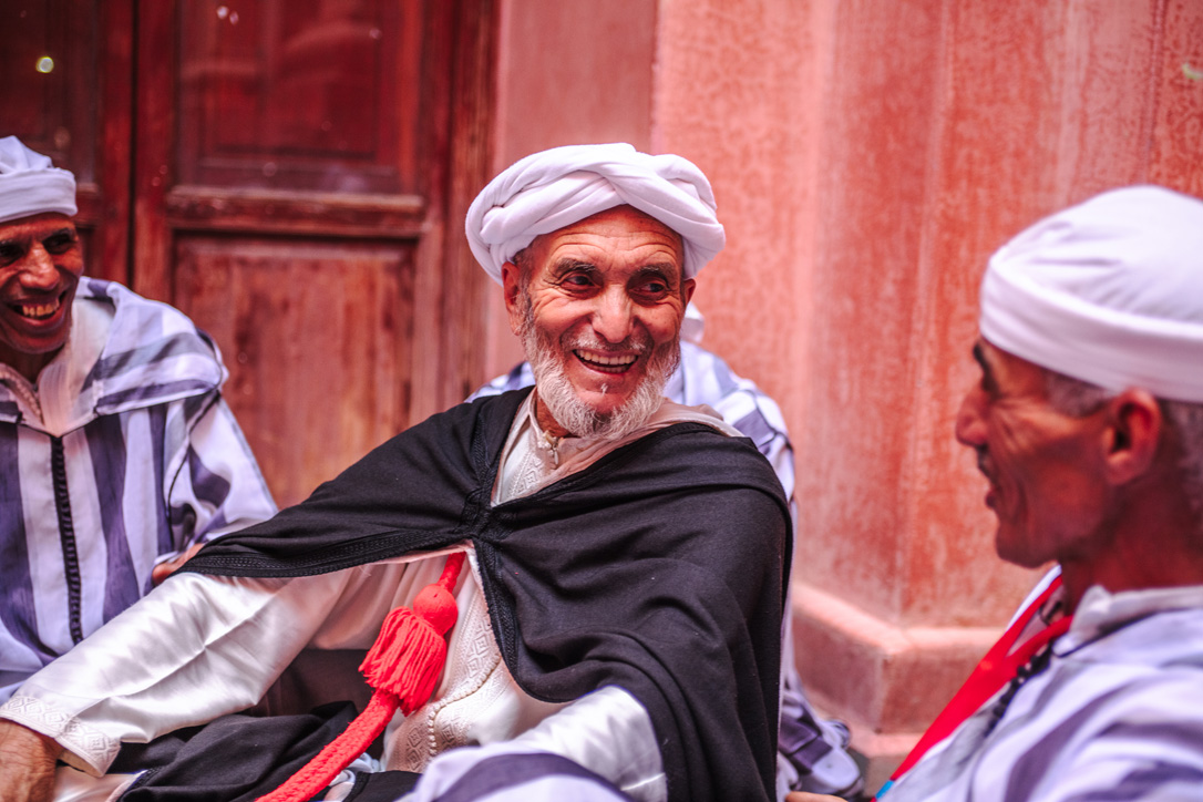 Musicians in the Marrakech medina